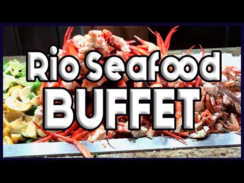 Rio Las Vegas BUFFET DE MARISCO Tour Completo
