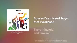 ABBA - I Wonder (Departure) (LYRICS)