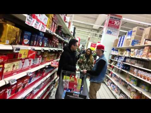 Maro & Dave Disturbare la gente che fa la spesa (esperimento sociale )