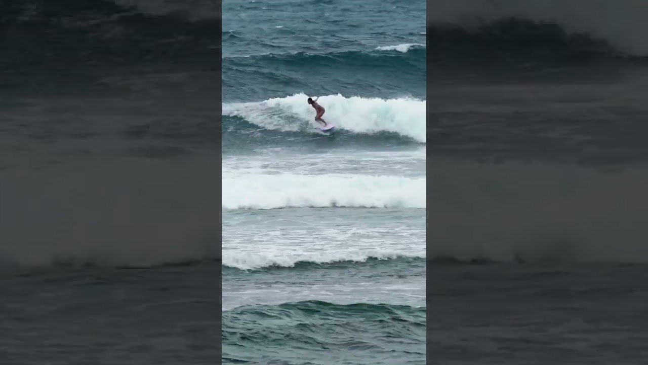 新しいショートボードが楽しすぎる！！ #女子サーファー #surfing