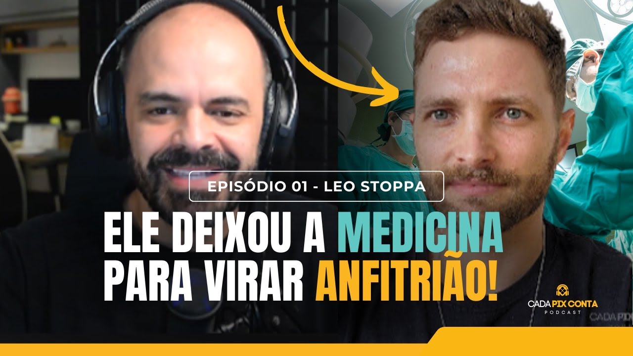 O MÉDICO que decidiu viver de AIRBNB (Podcast Cada Pix Conta)