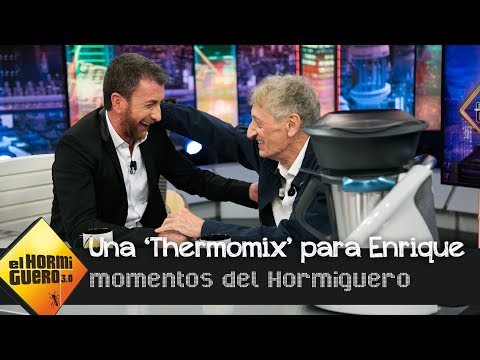 Enrique San Francisco pide una 'Thermomix' por venir al programa - El Hormiguero 3.0