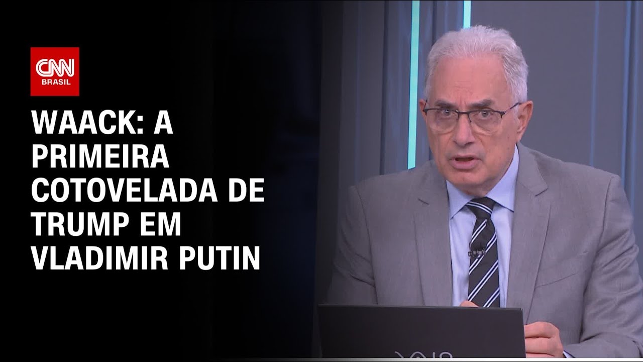 Waack: A primeira cotovelada de Trump em Vladimir Putin | WW
