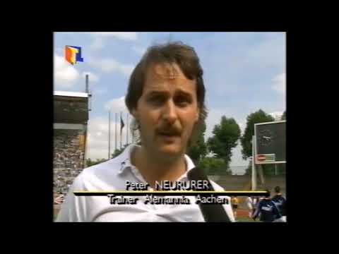 1988 Fortuna Düsseldorf - Alemannia Aachen 1:1 | Tor: Bernd Klotz | Interview: Peter Neururer