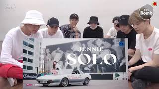 Download lagu BTS reaction to JENNIE - ' SOLO ' M-V mp3