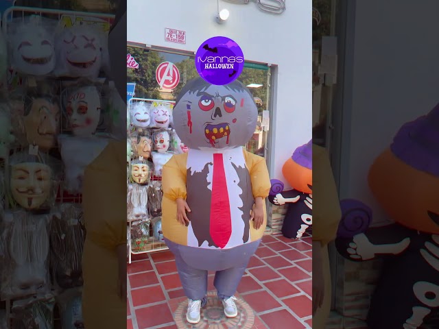 Vídeo relacionado con Smiffys Disfraz de Cazafantasmas de hombre, Mono y mochila inflable Halloween, Carnaval