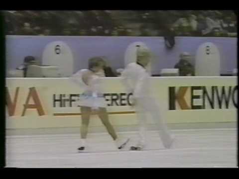 Torvill & Dean (GBR) - 1983 Worlds, Free Dance (British Broadcast Feed) ("Barnum")