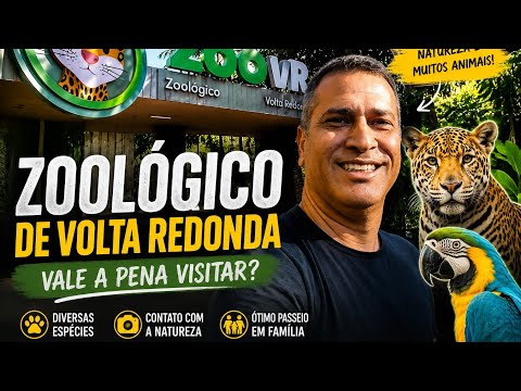 🐆 Você conhece o Zoológico de Volta Redonda? Olha o que encontrei lá!