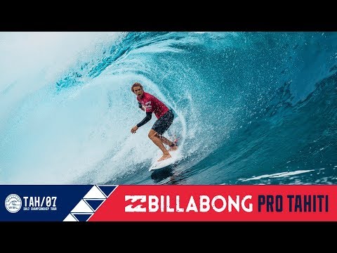 Florence vs. Coffin vs. Wilson - Round Four, Heat 3 - Billabong Pro Tahiti 2017