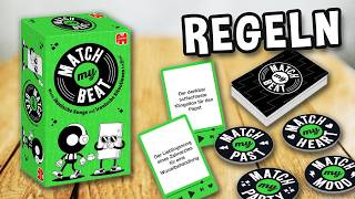 MATCH MY BEAT (Ikonische Songs, ironische Situationen) Spielregeln TV (Spielanleitung) JUMBO Hitster