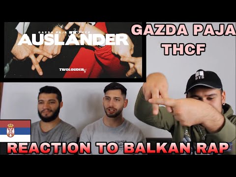 German Reaction to BALKAN RAP: GAZDA PAJA - AUSLANDER feat THCF