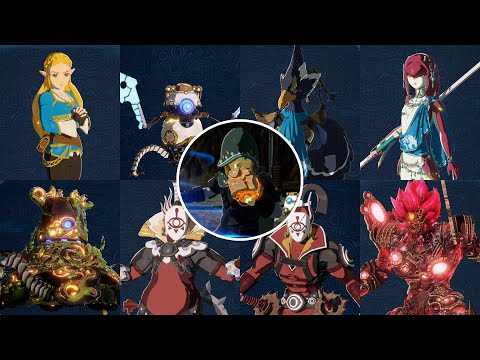 All Characters Reaction When They Eat - Hyrule Warriors Age of Calamity