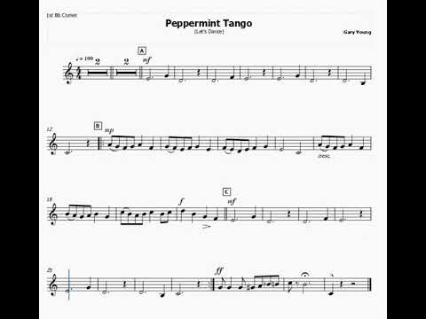 Peppermint Tango Cornet 1