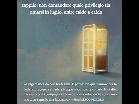 LETTERA A TELEMACO di Luigi Amendola: LA POESIA FA RUMORE