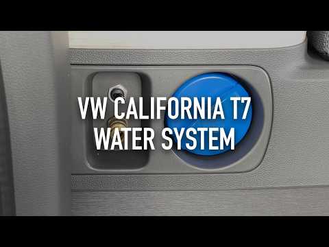 VW California T7 Wassersystem-Anleitung!