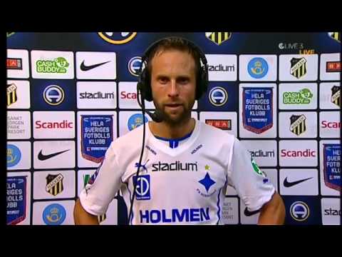 Florén efter Häcken-matchen
