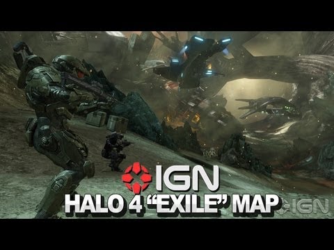 Exclusive Halo 4 "Exile" Multiplayer Map Walkthrough with 343i