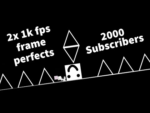 2K Subscribers | 2x 1000 FPS Frame perfects in a row
