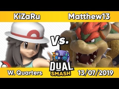 [Dual Smash #8 Arcadian] KiZaRu (Pkmn Trainer) Vs. Matthew13 (Bowser) - Winners Quarters