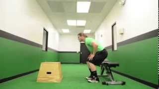 32. Squat to Box Jump