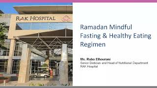 Q&A Webinar - Meaningful Fasting in Ramadan