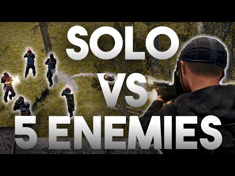 RAID DEFENDING AGAINST TOXIC 5 MAN CLAN SOLO! | Rust