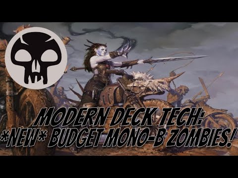 Modern Deck Tech: *NEW* Budget Mono-Black Zombies!