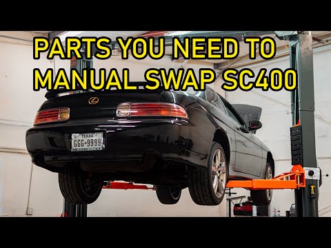 Manual Swap SC400 SC300 - Parts List CD009 Six Speed