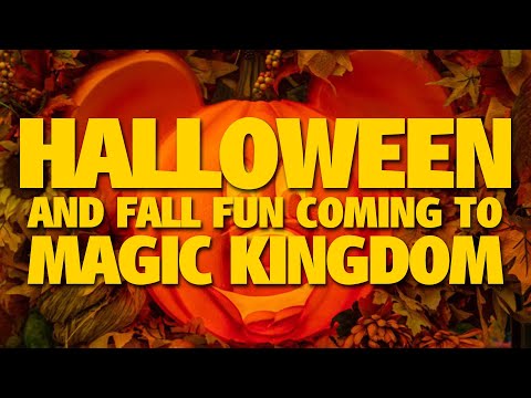 Halloween and Fall Fun Coming to Magic Kingdom Park 2020