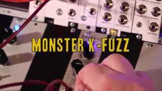 Video thumbnail for Monster K-Fuzz Eurorack Module by BlackCatPedals