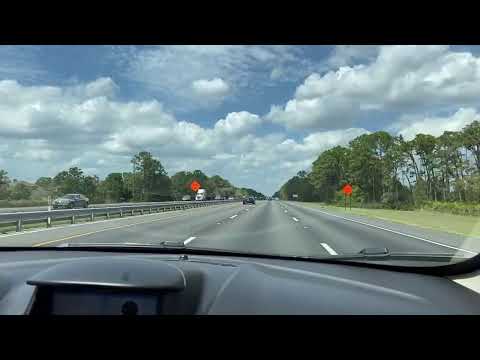 LIVE Driving I-95 through Brevard County, Florida