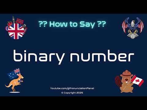 🔢 1️⃣ How to Pronounce binary number? (CORRECTLY) | Pronunciation Planet