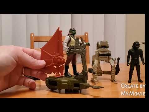 The Rarest Of The Kenner Star Wars Mini Rigs (Single Body Transport Collection)