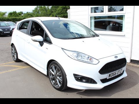 Ford FIESTA 1.0 (125ps) ST-Line in Frozen White | Winford Ford