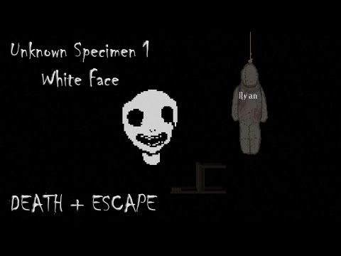 Spooky's Jump Scare Mansion | Unknown Specimen 1 (White Face) DEATH + ESCAPE!