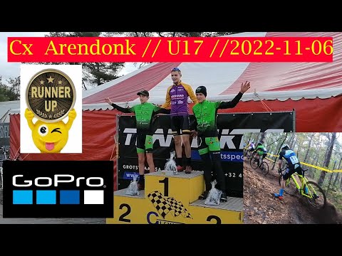 Cyclocross // cx //  Arendonk // Eerste jaars nieuwelingen // u17// 2022-11-06