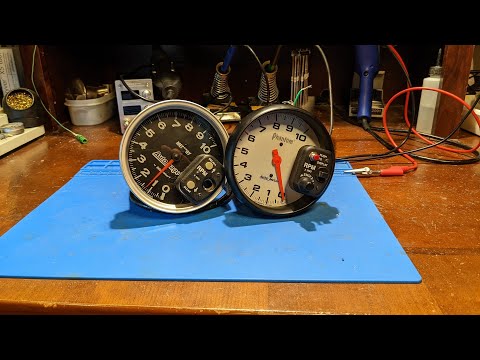 autogage autometer tach repair.