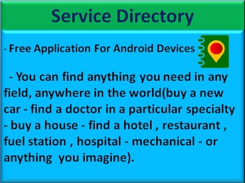 Service Directory Video