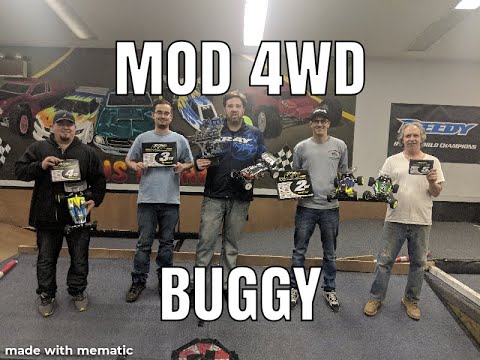 2018-19 NECC Rd #4 4wd Mod Buggy A-Main