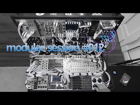 Modular Session 012 - Livejam on a modular synthesizer