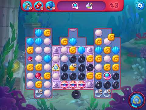 Fishdom Hard level 6986 no boosters フィッシュダム ハード [Friend's]