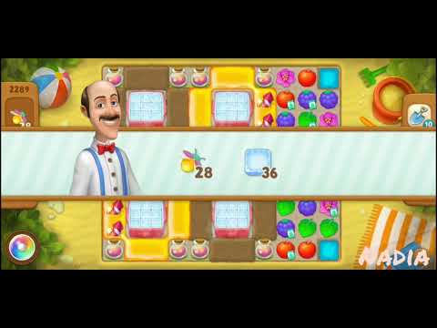 Gardenscapes Level 2289. No Boosters used