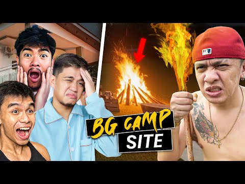 Bagong MINI CAMPSITE sa BG HOUSE!
