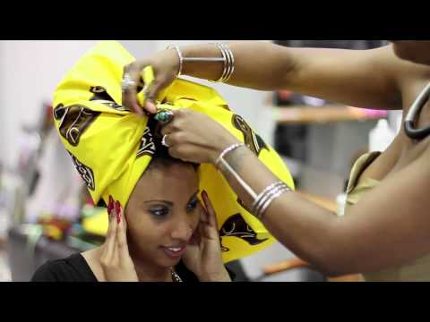 Tuto Headwrap/ attaché de foulard