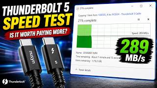 Thunderbolt 5 Speed Test, Is It Worth Paying More? | nusyn