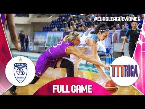 Dynamo Kursk v TTT Riga - Full Game - EuroLeague Women 2019