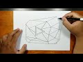How to draw DIAMOND PLAY BUTTON step by step
