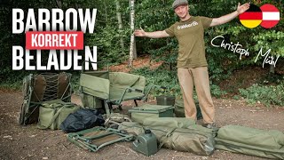 Team Trakker Tipp: Barrow richtig beladen | Trolley | ausbalanciert | Karpfenangeln