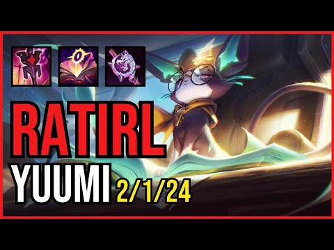 RATIRL - YUUMI vs SWAIN Support - NA Challenger - Patch 11.3