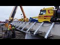 Timelapse: bouw Zwolse busbrug in één minuut